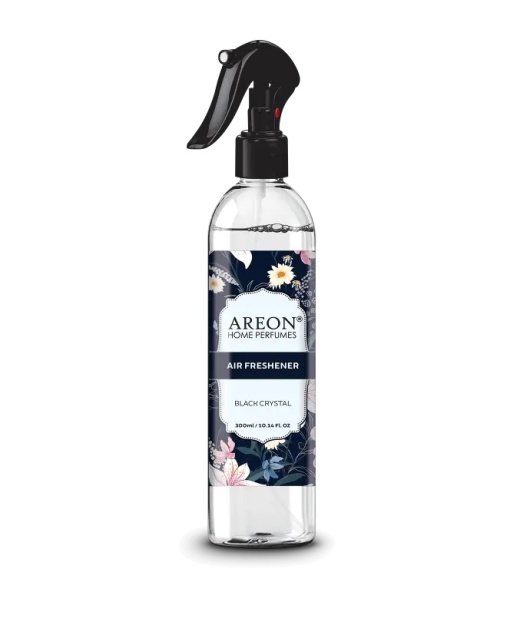 Odorizant spray, Black Crystal, auto sau camera, 300 ml, Areon