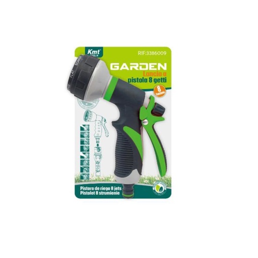 Pistol pentru stropit gradina cu 8 functii – Ideal pentru irigare si udare eficienta
