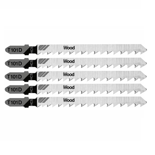 Set de 5 panze T101D pentru fierastrau pendular, 10-45 mm