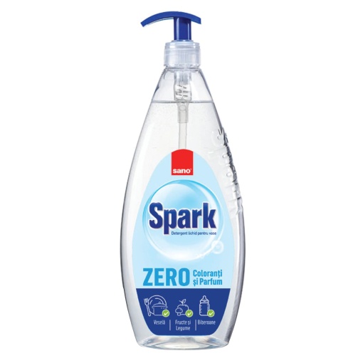 Detergent lichid pentru vase Sano Spark Zero – 700ml