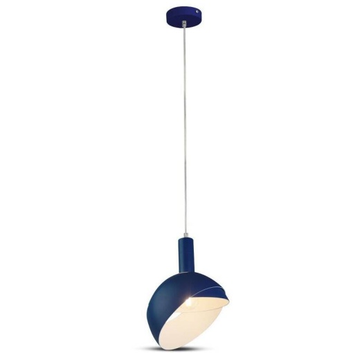 Pendul Semisferic cu inel albastru V-TAC E14