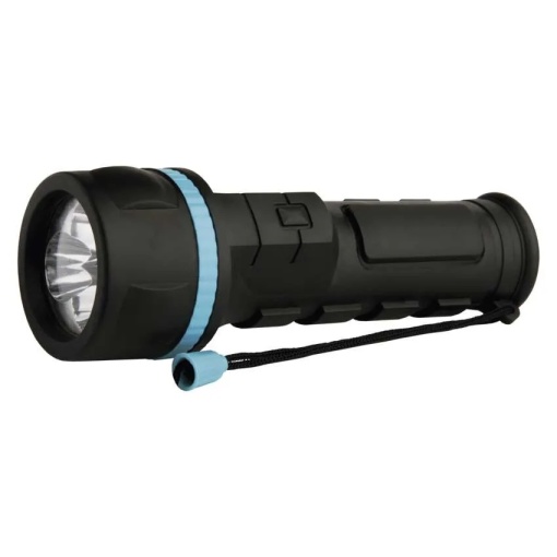 Lanterna LED, 20 lm, 75 metri, Negru