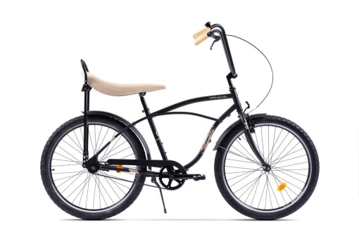 PEGAS STRADA 1 26'' OTEL 1S NEGRU MAT