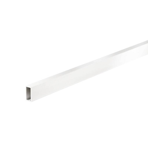 Profil aluminiu rectangular 20x10mm 1m alb