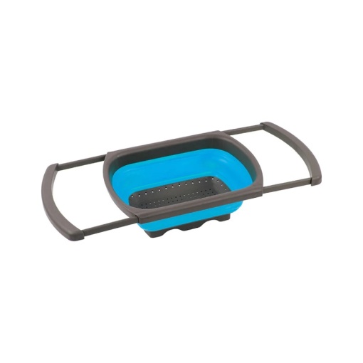 Sita de tip scurgator rectangular cu manere reglabile pentru paste sau legume