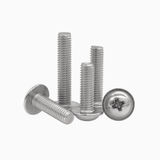 Suruburi cap bombat cu saiba M4x25 – Set 50 buc/set