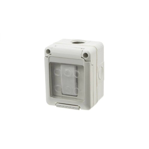 Intrerupator simplu Gelux model Schuko cu protectie IP44 impotriva apei si a prafului