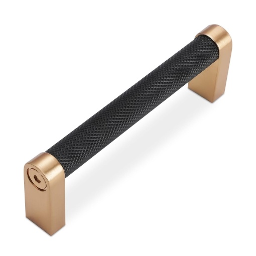 Maner Strong Negru 128mm – Design elegant si constructie solida