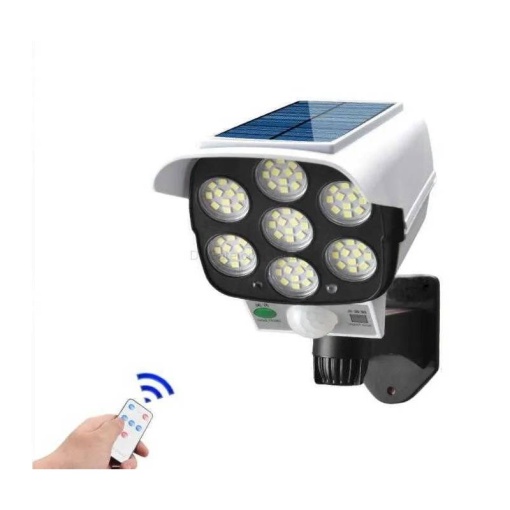 Solutie 2 in 1: Lanterna LED si Camera de Securitate Falsa