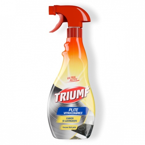 Triumf, Solutie curatare Plite Vitroceramice, 500 ml
