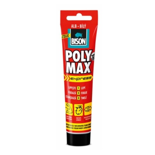 Adeziv Bison Poly Max Express alb 165g