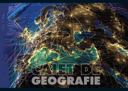 Caiet Geografie, 24 file, diverse modele, 17 x 24 cm