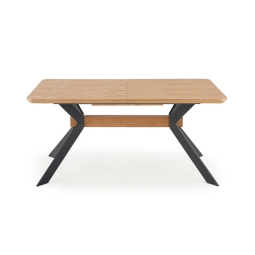 Masa extensibila living HM Derrick, MDF furniruit, cadru metalic
