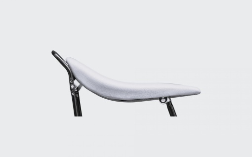 Sa banana Strada Mini, HL-2002, 18-3/4"x5-1/2", Spuma cu desitate mare, Alb