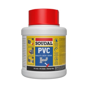 Adeziv pentru tevi din PVC, Soudal 42A, 250 ml