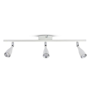 Aplica 3 reflectoare LED ajustabila alba 4000K 13.5W V-TAC