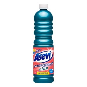 Asevi, Solutie curatat pardoseli, Cian, 1000 ml