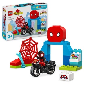 AVENTURA PE MOTO. A LUI SPIN, LEGO 10424 - Img 1