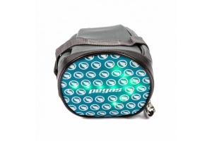 BORSETA SA PEGAS CU SEMNALZARE 30LED, CULOARE LED VERDE ROSU, BATERIE LITIU REINCARCABILA 650MAH, 180X120X110MM, GRI ALBASTRU - Img 2