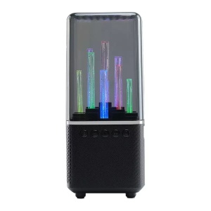 Boxa portabila, 8 W, iluminare LED, bluetooth, 220 x 90 x 90 mm, Dunlop - Img 2
