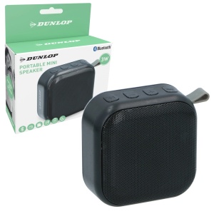 Boxa wireless, 3W, bluetooth, radio FM, 400 mAh, diverse culori, Dunlop