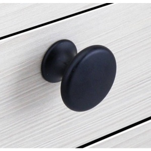 Buton Duz Mona negru mat