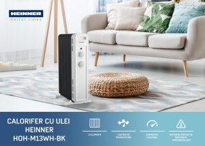 CALORIFER CU ULEI HEINNER HOH-M13WH-BK - Img 4