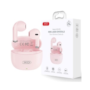 Casti Wireless, In-Ear, Bluetooth, TWS, Mini Jade Crystals, XO-X33, Roz