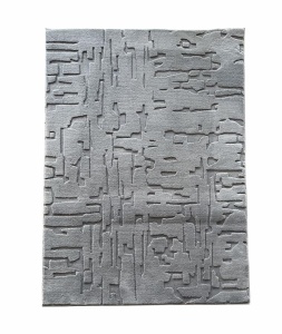 Covor, model in relief,Vista,80x150 GRI - Img 2