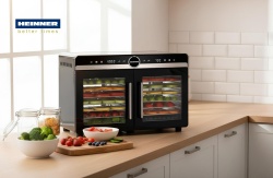 DESHIDRATOR FRUCTE SI LEGUME HEINNER DUALDRY ELITE HFD-KDDB1400BKSS - Img 6