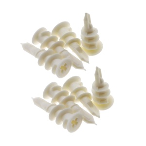 Dibluri plastic tip melc pentru gips carton, 8x40mm - Set 10 bucati