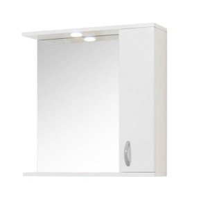Dulap cu oglinda baie Promo 60cm alb - Img 1