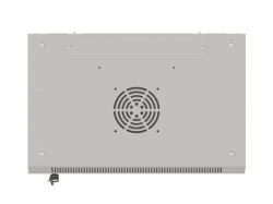 Dulap rack de perete 19", 4U, 540x350 mm, usa din sticla, gri, - Img 3