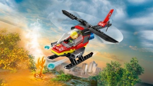 ELICOPTER DE POMPIERI, LEGO 60411 - Img 2