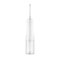 Irigator bucal Xiaomi 2 BHR9682EU, 3 trepte intensitate, Autonomie 90 zile, Protectie IPX7, Rezervor apa 200ml, 2 capete, Alb