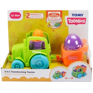 JUCARIE 2IN1 TRACTORAS, TOMY - Img 3