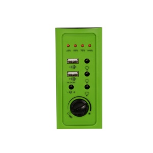 Kit Iluminare LED cu Incarcare Solara, 2 Becuri, Radio si Port USB - Img 2