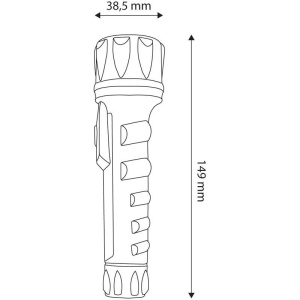 Lanterna Entac 3 LED 15 lumeni - Img 3