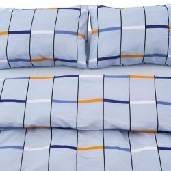 Lenjerie kingsize, bumbac,132 TC, Luna - Img 3