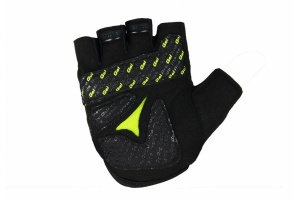 MANUSI B-RACE CU GEL NEGRU/LIME, L - Img 2