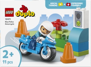 MOTOCICLETA ALBASTRA DE POLITIE LEGO10471 - Img 2