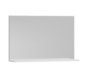 Oglinda baie cu polita GN0551, dreptunghiulara, PAL, 90 cm, alb