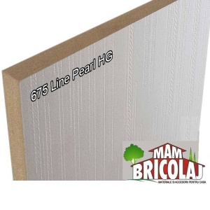 Panou mdf lucios perlat 675