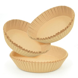 PAPER TRAY SET FOR HOT AIR FRYER HEINNER HAF-PPROUNDC20, 100PCS/SET - Img 3