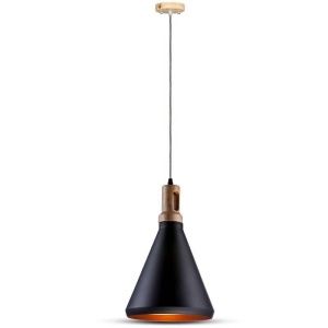 Pendul Con cupru negru V-TAC D250 - Img 1