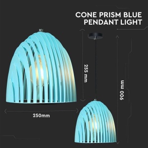 Pendul semioval albastru V-TAC D255 - Img 2