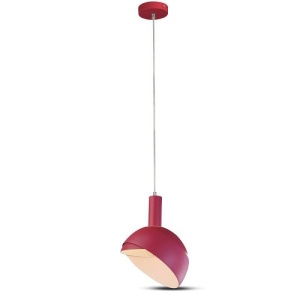 Pendul Semisferic cu inel roz V-TAC E14
