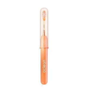 Periuta de dinti sonica Oclean Ease, Functii: smart timer 2 min, 2 moduri de utilizare, 45 dB, IPX7 waterproof, durata baterie pana la 120 zile, protectie impotriva prafului, perfecta pentru calatorii, culoare: portocaliu - Img 1