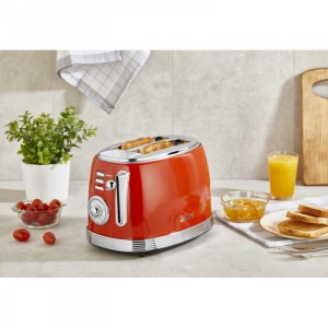 Prajitor paine Retro, 850W, 6 trepte de prajire, indicator luminos pentru semnalizare, ZLN-7040, Zilan - Img 4
