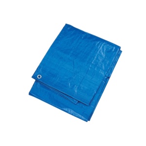 Prelata de protectie, 3 x 4 m, impermeabila, rezistenta la UV si grindina, Albastru, Bossram